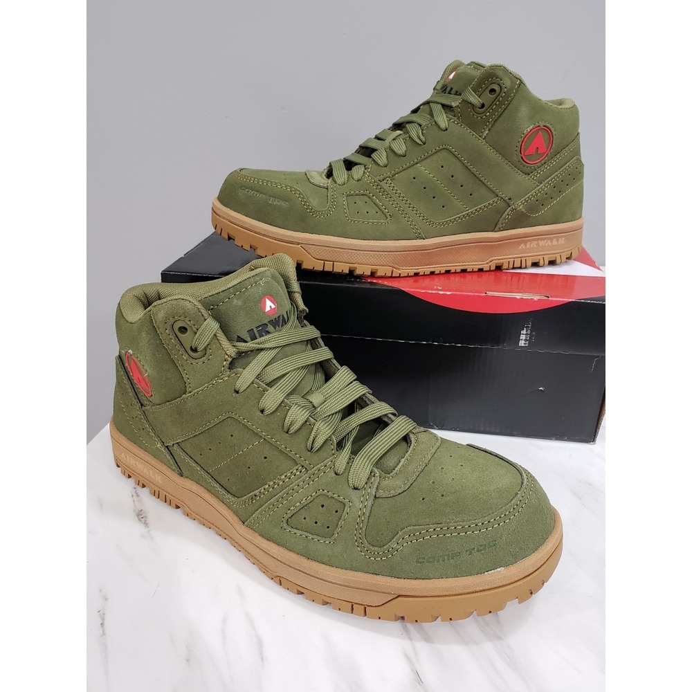 NEW‎ SIZE 10.5  AW6353 Airwalk AIRWALK MONGO MID Series Men's Mid Top Work Shoes